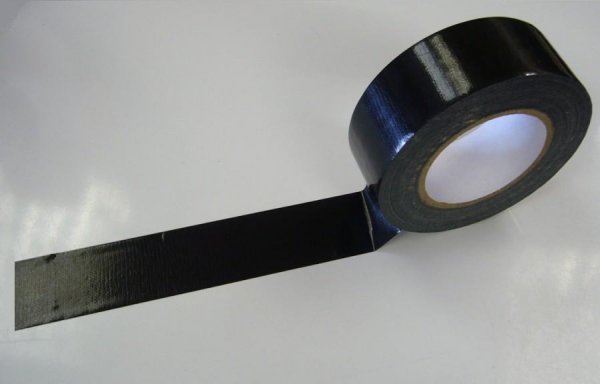 Black Gaffa Tape/Duct Tape 2 inch Wide x 50 Meter Rolls