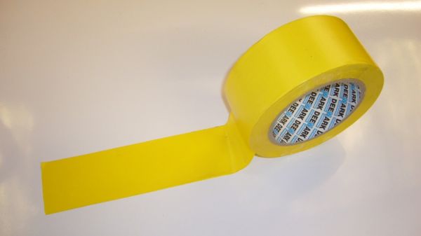 Sticky Floor Marking Tape - Yellow