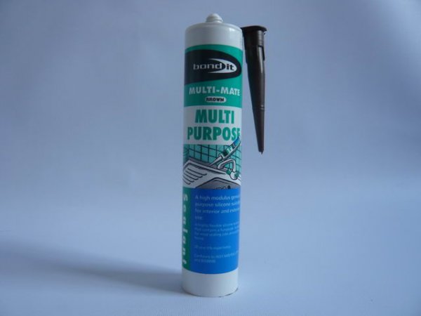 Bond It MULTI-MATE General Purpose Silicone - Brown