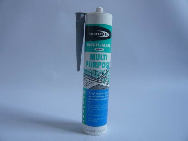 Bond It MULTI-MATE General Purpose Silicone - Grey