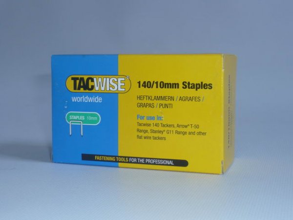 10mm Staples For Hammer Tacker (5,000 Per Box)