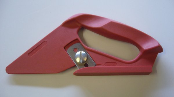 Loop pile red Hessian Cutter