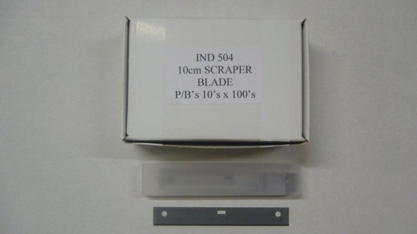 4 Inch Wide Scraper Knife Blades (100 per box)